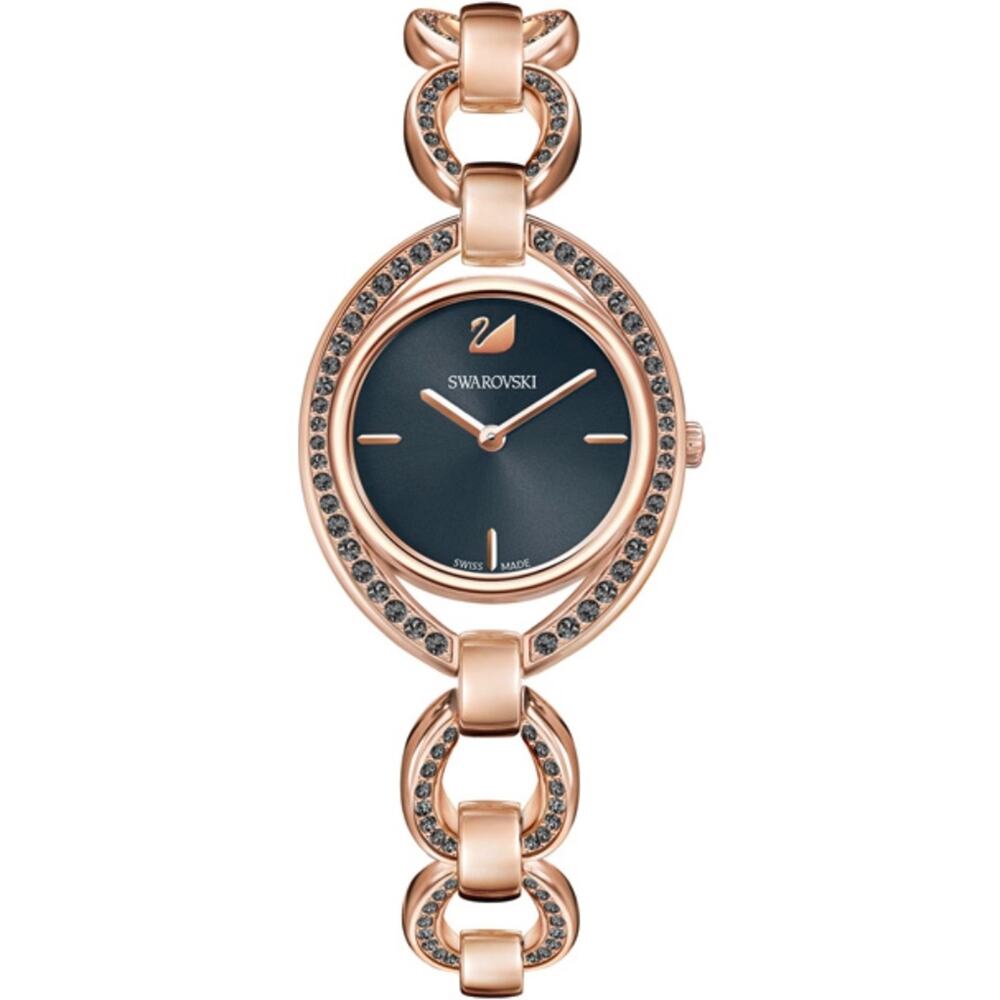 Swarovski Stella rose gold watch chain bracelet